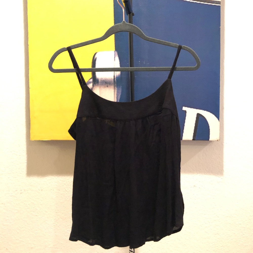 GAP-RAYON SPAGHETTI STRAP TANK